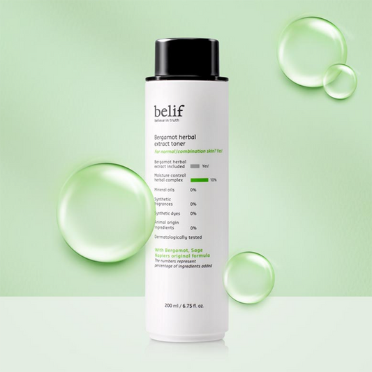 Bergamot Herbal Extract Toner