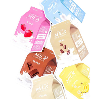 Milk One-Pack Facemask #Chocolate Milk