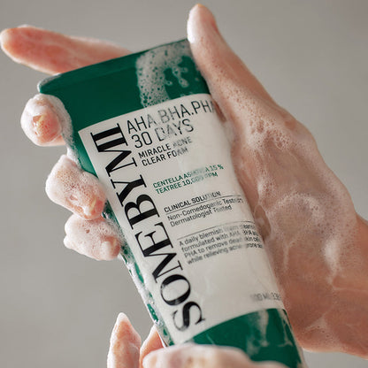 AHA BHA PHA 30 Days Miracle Acne Clear Foam