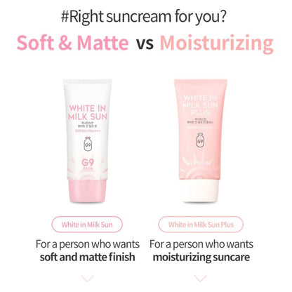 White In Milk Sun PLUS SPF50+ PA++++