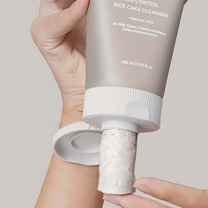 Rice + LHA Pore Control Rice Cake Cleanser