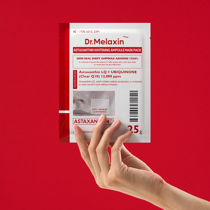 Astaxanthin Whitening Ampoule Mask