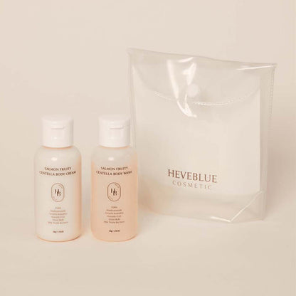 Salmon Fruity Centella Body Travel Kit