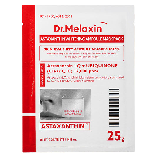 Astaxanthin Whitening Ampoule Mask