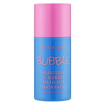 Heartleaf O2 Bubble Wash Off Mask Pack