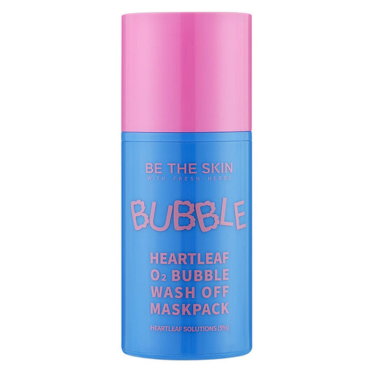 Heartleaf O2 Bubble Wash Off Mask Pack
