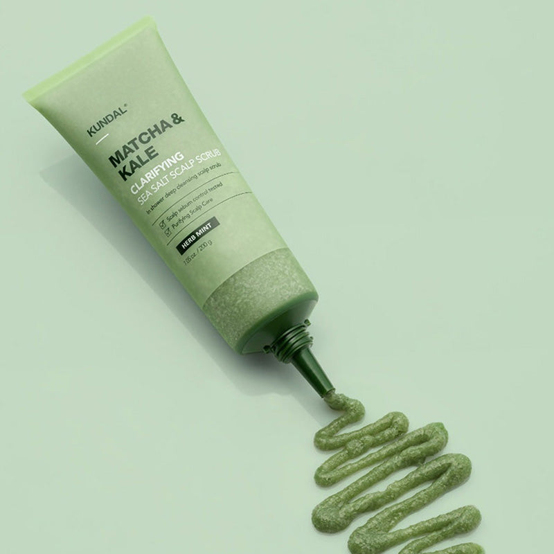Matcha & Kale Clarifying Sea Salt Scalp Scrub