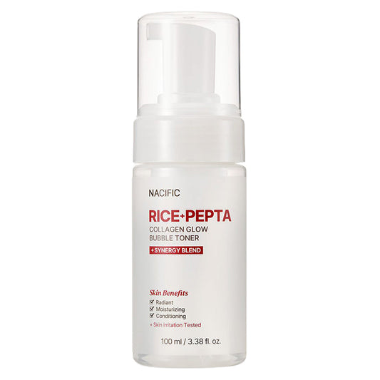 Rice Pepta Collagen Glow Bubble Toner