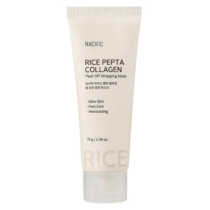 Rice Pepta Collagen Peel Off Wrapping Mask