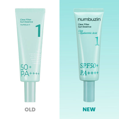 No1. Clear Filter Sun Essence SPF50+ PA++++