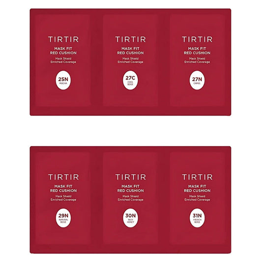 Mask Fit Red Cushion 6 Shade Trial Kit