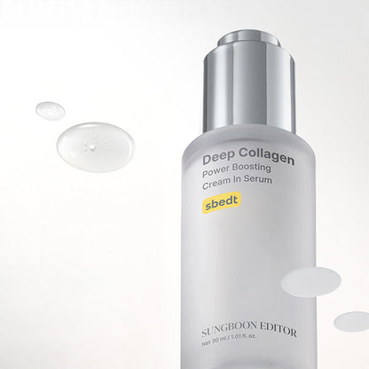 Deep Collagen Power Boosting Cream In Serum