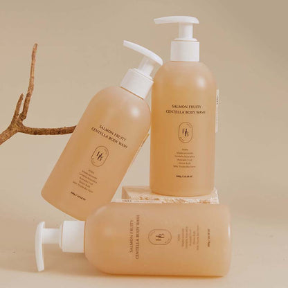 Salmon Fruity Centella Body Wash